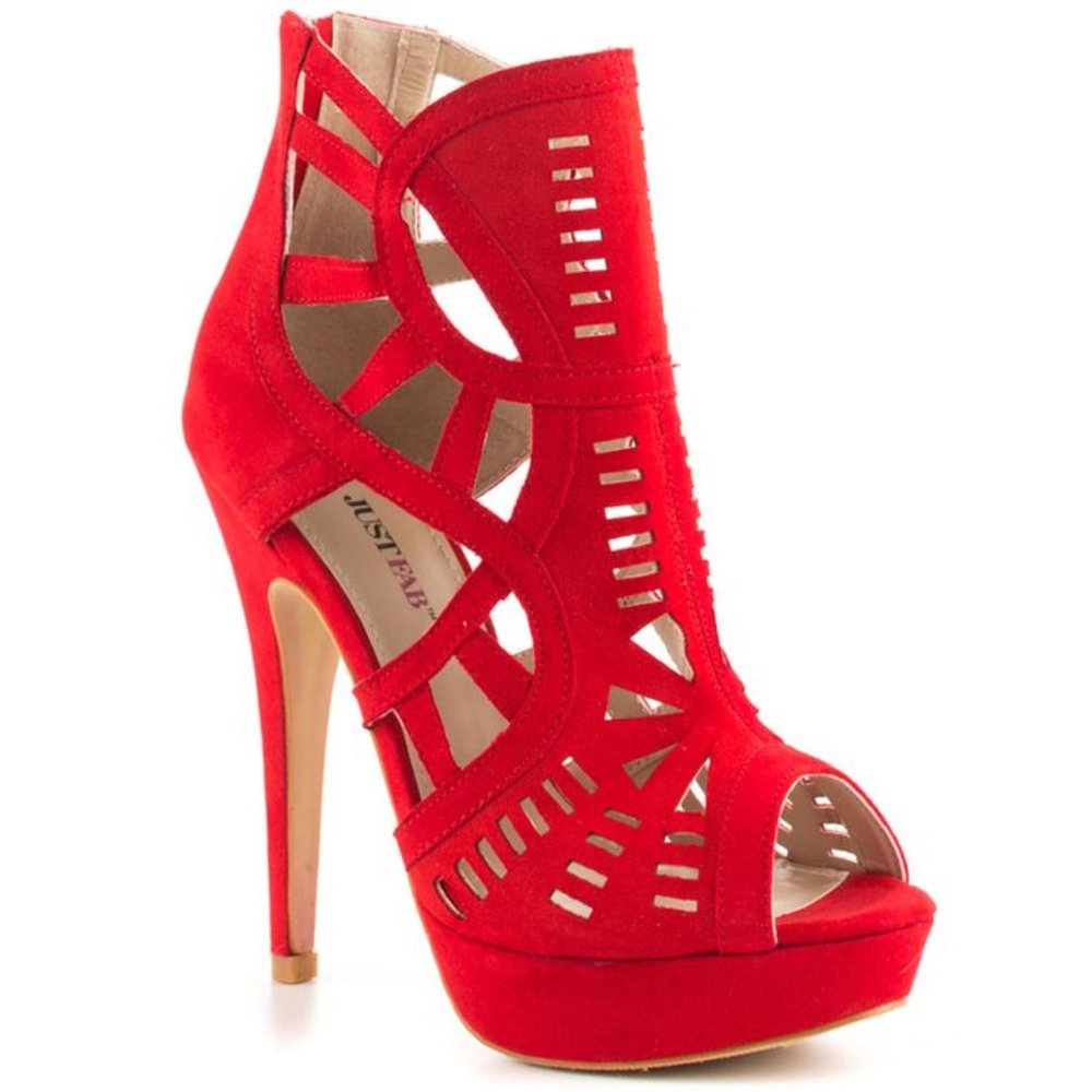 Just Fab Rytner Red Heel